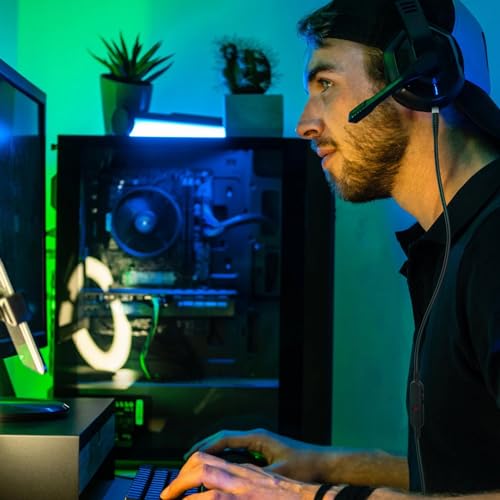 Ersatz-Cloud-Alpha-Kabel, Audiokabel mit Stummschaltung und Lautstärkeregler, kompatibel mit Kingston Cloud Alpha und Cloud Mix Gaming-Headset, Schwarz Bild 7