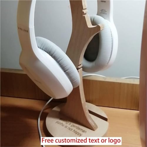 Kopfhörerhalter Kopfhörerständer Kopfhörerständer Aus Holz, Spieltischzubehör, Headset-Ständer, Präsentationsständer, PC-Gaming-Headset-Ständer Headset Halterung Headset Ständer Bild 5