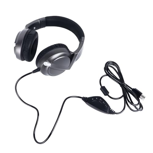 Jectse Kabelgebundenes Gaming-Headset, USB-50-mm-Gaming-Headset für zu Hause (#2) Bild 1