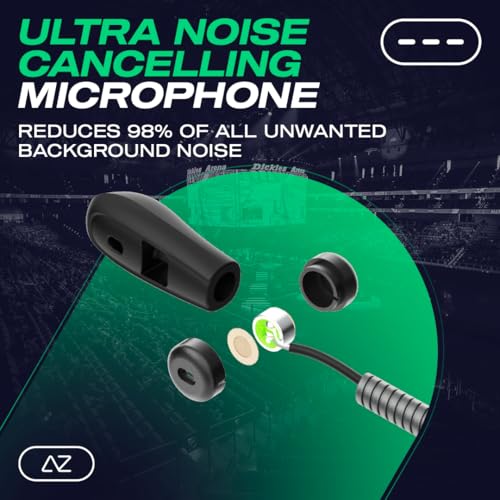 AceZone A-Spire Wireless ANC Gaming-Headset kabelloser 2,4-GHz-Dongle der nächsten Generation geräuschunterdrückendes Flip-to-Mute Mikrofon BT 5.4 LE Audio Mobile App leicht PC, PS5, PS4, Switch Bild 7