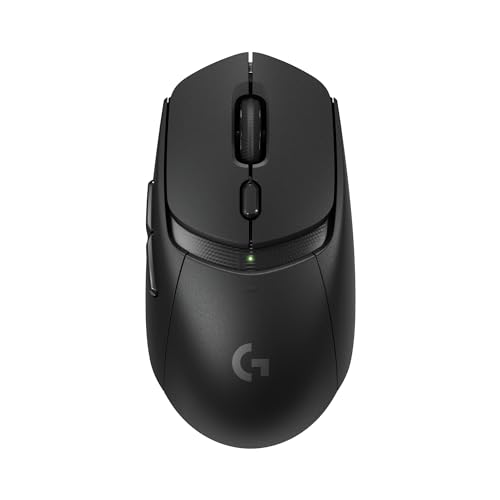 Logitech G G309 LIGHTSPEED kabellose Gaming-Maus, leicht, LIGHTFORCE-Hybridschalter, HERO 25K-Sensor, über 300 Stunden Akkulaufzeit mit AA-Batterie, 6 programmierbare Tasten, PC und Mac - Schwarz Bild 1