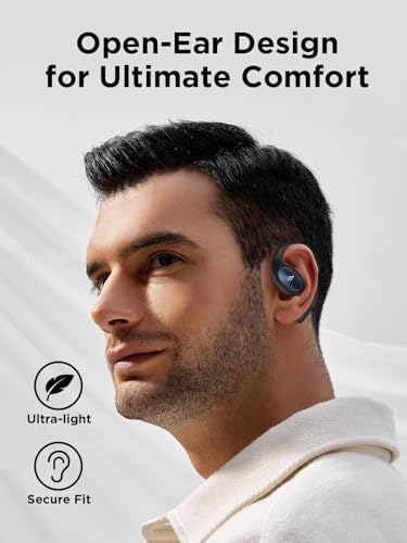 1MORE S31 Open Ear Kopfh?rer Bluetooth 5.3, Ultraleichte Kopfh?rer Kabellos mit Ohrb¨¹Gel, Headphones mit ENC Mikrofon, 38 Std. Spielzeit, IPX5, Druckvoller Bass, Ohrh?rer f¨¹r Sports/Fitness Bild 3