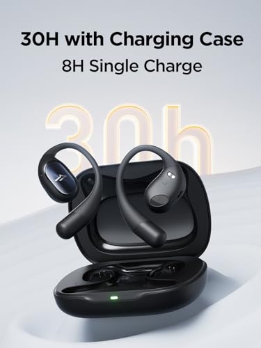 1MORE S31 Open Ear Kopfh?rer Bluetooth 5.3, Ultraleichte Kopfh?rer Kabellos mit Ohrb¨¹Gel, Headphones mit ENC Mikrofon, 38 Std. Spielzeit, IPX5, Druckvoller Bass, Ohrh?rer f¨¹r Sports/Fitness Bild 4