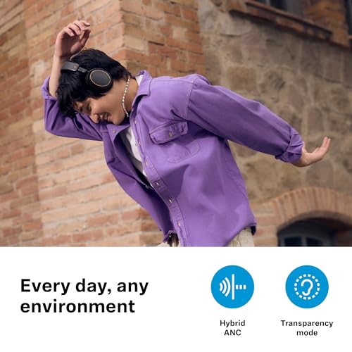 Sennheiser ACCENTUM Special Edition - ACCENTUM Bluetooth-Kopfhörer und BTD 600 Bluetooth-Dongle - 50 Stunden Akkulaufzeit, hybride ANC-Technologie, Dongle mit USB-A-/USB-C-Adapter - Schwarz/Kupfer Bild 3
