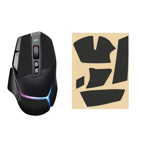 kwmobile Gaming Maus Grip Tape kompatibel mit Logitech G502 X PLUS Maus - Rutschfestes Griffband für PC Maus - Schwarz Bild 6