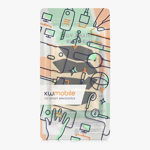 kwmobile Gaming Maus Grip Tape kompatibel mit Logitech G903 / G900 Maus - Rutschfestes Griffband für PC Maus - Schwarz Bild 7