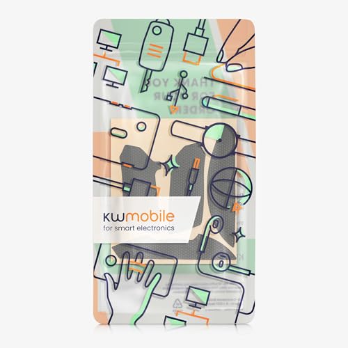 kwmobile Gaming Maus Grip Tape kompatibel mit Razer Viper V2 Pro Maus - Rutschfestes Griffband für PC Maus - Schwarz Bild 7