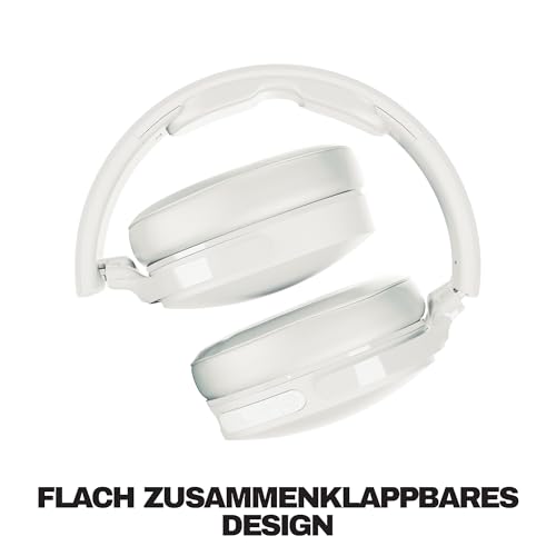 Skullcandy Hesh Evo Over-Ear Wireless-Kopfhörer, 36 Std. Akkulaufzeit, Mikro, kompatibel mit iPhone, Android und Bluetooth-Geräten - Bone Bild 4