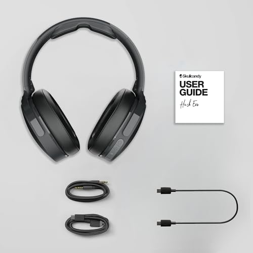 Skullcandy Hesh Evo Over-Ear Wireless-Kopfhörer, 36 Std. Akkulaufzeit, Mikro, kompatibel mit iPhone, Android und Bluetooth-Geräten - Bone Bild 6