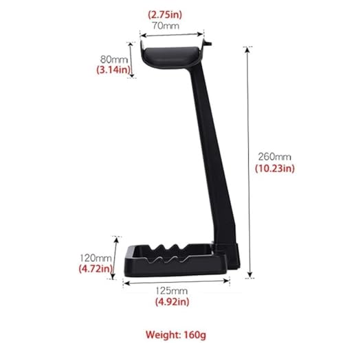 Kopfhörerhalter Kopfhörerständer Kopfhörer-Aufhänger, Spieltisch-Zubehör, Headset-Ständer, PC-Gaming-Headset-Ständer Headset Halterung Headset Ständer Bild 2