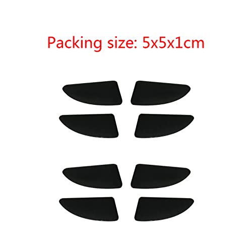 2 Sets Anti-Rutsch-Fuß-Pads für M510 Gaming-Mäuse, Fußaufkleber, Skates-Set, 2 Packungen Gaming-Skates, Fußpolster für M510-Mäuse, Fußaufkleber, 0,6 mm Dicke, rutschfest Bild 2