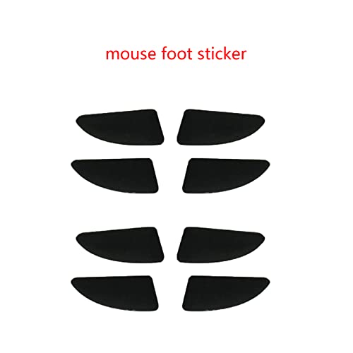2 Sets Anti-Rutsch-Fuß-Pads für M510 Gaming-Mäuse, Fußaufkleber, Skates-Set, 2 Packungen Gaming-Skates, Fußpolster für M510-Mäuse, Fußaufkleber, 0,6 mm Dicke, rutschfest Bild 3