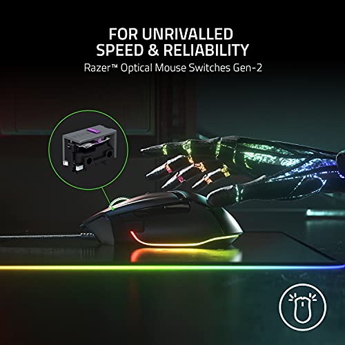SteelSeries Apex 3 - Gaming Tastatur - 10-Zonen RGB-Beleuchtung & Razer Basilisk V3 - Kabelgebundene, anpassbare Gaming Maus Bild 6