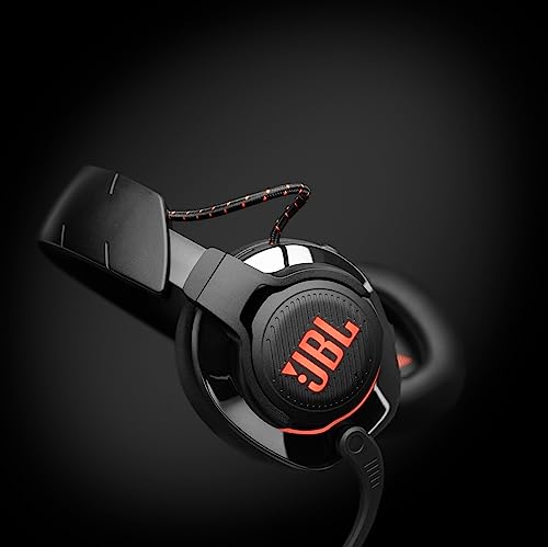 JBL Quantum 810 Over-Ear Gaming Kopfhörer – Wireless Bluetooth Headset & Charge 5 Bluetooth® Lautsprecher Outdoor, Wasserfest, USB Schwarz Bild 4