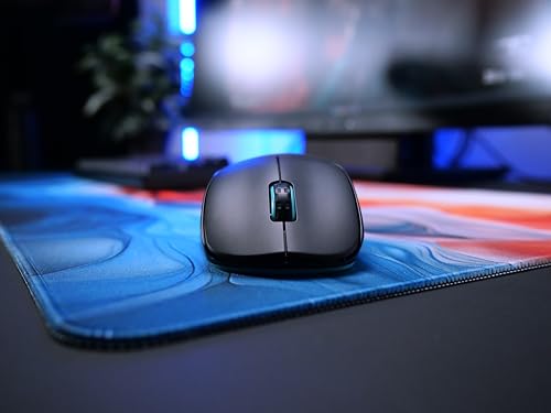 CHERRY XTRFY M64 Wireless, Ultraleichte Kabellose Gaming-Maus, 2,4 GHz Funk, Optimiert für esports, Ergonomische Form mit Besonders Niedriger Front, Schwarz Bild 3