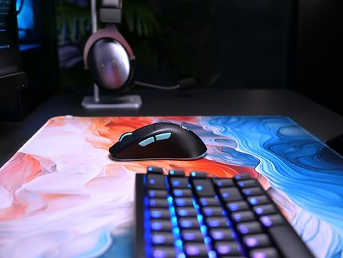 CHERRY XTRFY M64 Wireless, Ultraleichte Kabellose Gaming-Maus, 2,4 GHz Funk, Optimiert für esports, Ergonomische Form mit Besonders Niedriger Front, Schwarz Bild 4