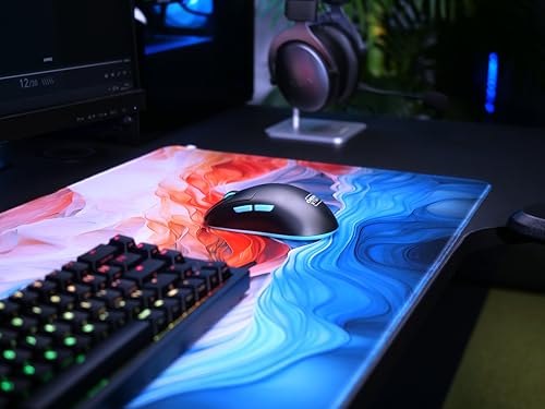 CHERRY XTRFY M68 Wireless, Ultraleichte Kabellose Gaming-Maus, 2,4 GHz Funk, Optimiert für esports, Symmetrische Form mit Besonders Niedriger Front, Schwarz Bild 4