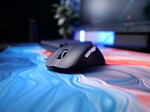 CHERRY XTRFY M64 Pro Wireless, Ultraschnelle Kabellose Gaming-Maus, 2,4 GHz Funk, Optimiert für esports, 8K-Mouse, Ergonomische Form mit Flacher Front, Schwarz Bild 2