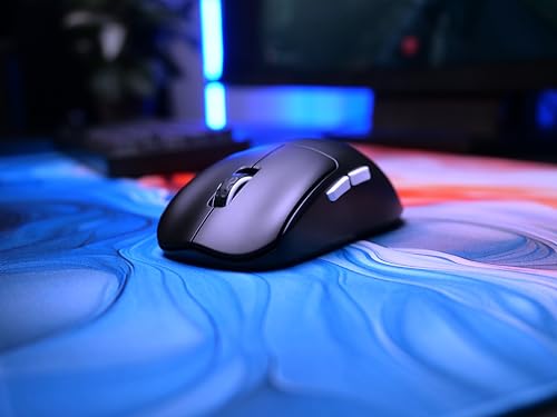 CHERRY XTRFY M68 Pro Wireless, Ultraschnelle Kabellose Gaming-Maus, 2,4 GHz Funk, Optimiert für esports, 8K-Mouse, Symmetrische Form mit Flacher Front, Schwarz Bild 2