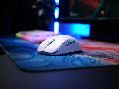 CHERRY XTRFY M68 Wireless, Ultraleichte Kabellose Gaming-Maus, 2,4 GHz Funk, Optimiert für esports, Symmetrische Form mit Besonders Niedriger Front, Weiß Bild 2
