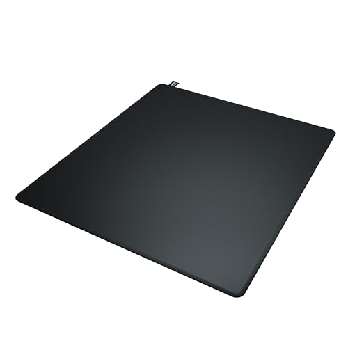 CHERRY XTRFY GP5, Gaming-Mauspad aus Stoff in M (320 x 270 x 3 mm), Glattes Speed-Pad für Präzision, Vernähte Kanten, Rutschfest, Maschinenwaschbar, Schwarz Bild 2