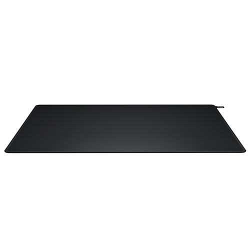 CHERRY XTRFY GP5, Gaming-Mauspad aus Stoff in M (320 x 270 x 3 mm), Glattes Speed-Pad für Präzision, Vernähte Kanten, Rutschfest, Maschinenwaschbar, Schwarz Bild 3