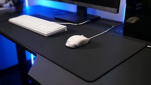 CHERRY XTRFY GP5, Gaming-Mauspad aus Stoff in XL (920 x 400 x 3 mm), Glattes Speed-Pad für Präzision, Vernähte Kanten, Rutschfest, Maschinenwaschbar, Schwarz Bild 5