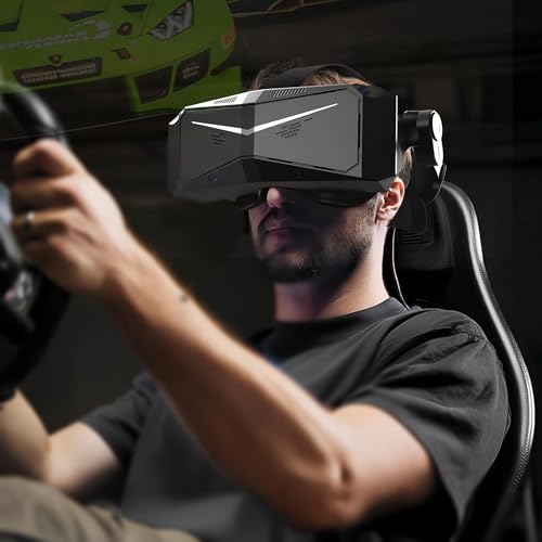 Pimax Crystal Light Vollzahlungs-Version - Hochauflösendes PC-VR-Headset mit 8K-Auflösung und 120 Hz - Für SteamVR-Spiele, Flug- und Rennsimulatoren - Ohne Controller Bild 5