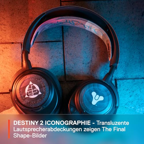 SteelSeries Arctis Nova 7P Wireless- PS5 Gaming Headset Bundle - Destiny 2 The Final Shape Edition - In-Game-Gegenstände – 2,4GHz + Bluetooth – 38Hr USB-C-Batterie – PlayStation, PC, Switch Bild 4