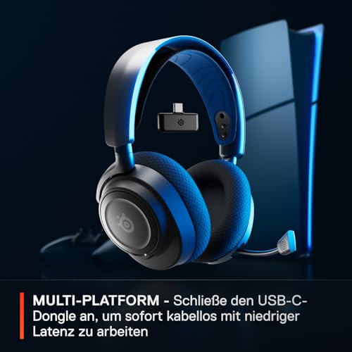 SteelSeries Arctis Nova 7P Wireless- PS5 Gaming Headset Bundle - Destiny 2 The Final Shape Edition - In-Game-Gegenstände – 2,4GHz + Bluetooth – 38Hr USB-C-Batterie – PlayStation, PC, Switch Bild 7