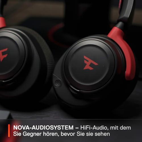 SteelSeries Arctis Nova 7 - Faze Clan Edition - Multi-Plattform-Wireless Gaming-Headset – Dual Wireless 2,4 GHz & Bluetooth – 38 Std.-Akku mit Schnellladefunktion – PC, PS, Mac, Mobilgeräte, Switch Bild 3