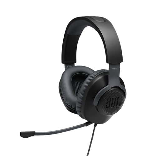 JBL Quantum 100 Over-Ear Gaming Headset – Wired 3,5 mm Klinke & Razer DeathAdder Essential (2021) - Essentielle Gaming-Maus mit optischem 6.400-DPI-Sensor Bild 2