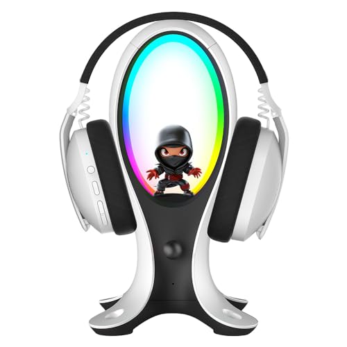 Subsonic - Electra Gaming-Headset-Ständer mit RGB-LED-Licht und Usb-Hub, Gamer Headset Ständer mit Platz für Figur Bild 2