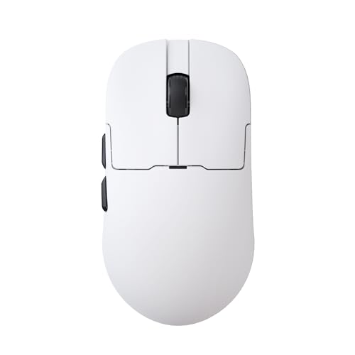 MAGIC-REFINER X AJAZZ AJ159 Kabellose Gaming-Maus, Gaming-Maus Für Kabelgebundene PCs 2.4G/USB - C, Wiederaufladbare Computermaus, Sensor PAW3395, 6 Einstellbare DPI Bis Zu 26000 Für PC/Mac - Weiß Bild 1