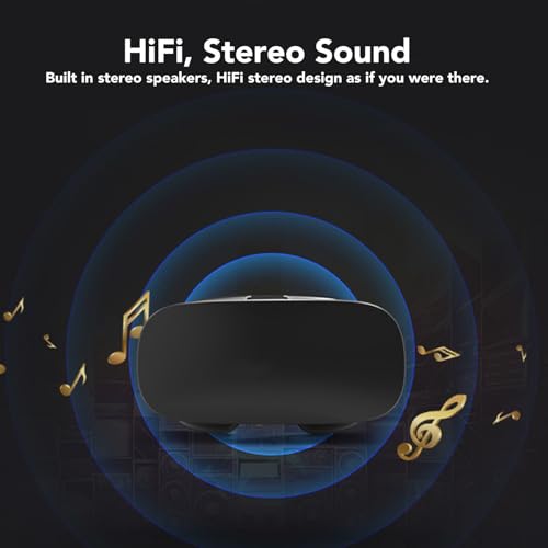 VR-Headset, HD 2560x1440P-Bildqualität, 9-Achsen-Körpererkennung, OTG-Verbindung, 0-600° Adaptiv, Ergonomisches Design, für Gaming und Unterhaltung Bild 6