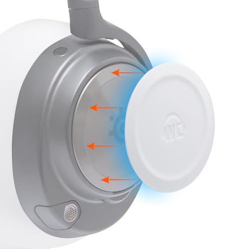 WC-Seitenplatten für Arctis Nova-Headsets von Wicked Cushions | Passend für Arctis Nova Pro Wireless/Pro Wired/Nova Elite/Nova 7 / 7X / 7P | White Bild 1