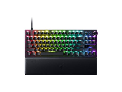 Razer Huntsman V3 Pro Tenkeyless - Analoge optische E-Sport-Tastatur & Basilisk V3 Pro - Anpassbare kabellose Gaming-Maus HyperScroll Tilt Wheel Bild 2