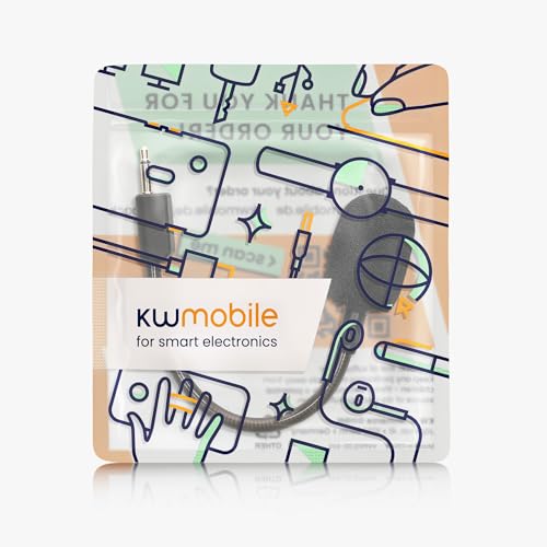 kwmobile Gaming Headset Mikrofon kompatibel mit Razer Blackshark v2 / Pro / SE - 10cm - Schwarz Bild 7