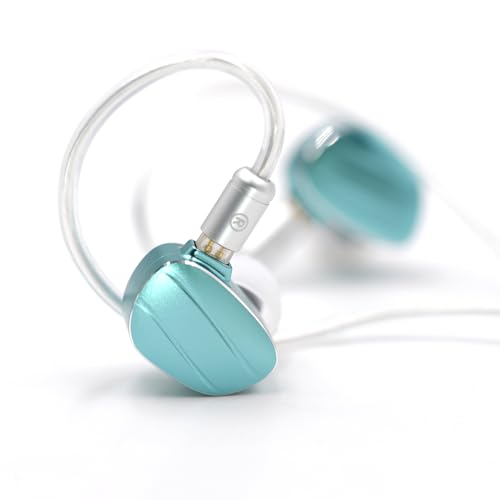 BQEYZ Wetterserie Cloud-kabelgebundene Kopfhörer HiFi-Kopfhörer IEM 10mm dynamischer Treiber 6,8 mm passiver Treiber High-Definition-Gaming-Headsets Abnehmbare 2Pin Silber Plated OFC für Audiophile Bild 4