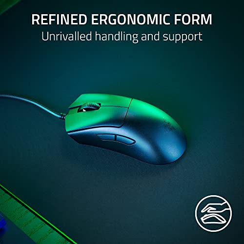Razer DeathAdder V3 - Ergonomische Esports Maus & Gigantus V2 Medium - Weiches Gaming-Mauspad Bild 4