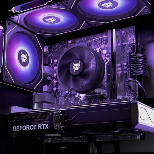 BEASTCOM Q5 | Gaming PC Set Bundle | AMD Ryzen 7 5700X 8X 4,60GHz 16 Threads, RTX 5070 12GB, 16GB RAM, 1TB NVMe SSD, Monitor LED 27" + RGB Tastatur + Maus + Mauspad, HDMI, WLAN, Win 11 Bild 4