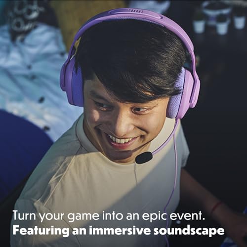 JBL Quantum 100M2 Kabelgebundenes Over-Ear Gaming Headset mit JBL QuantumSOUND Signature, 3,5-mm-Klinke, Multi-Plattform-Kompatibilität und abnehmbarem Mikrofon mit Stummschaltungsoption, Cyan Bild 6