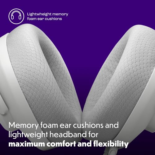 JBL Quantum 100M2 Kabelgebundenes Over-Ear Gaming Headset mit JBL QuantumSOUND Signature, 3,5-mm-Klinke, Multi-Plattform-Kompatibilität und abnehmbarem Mikrofon mit Stummschaltungsoption, Weiß Bild 4