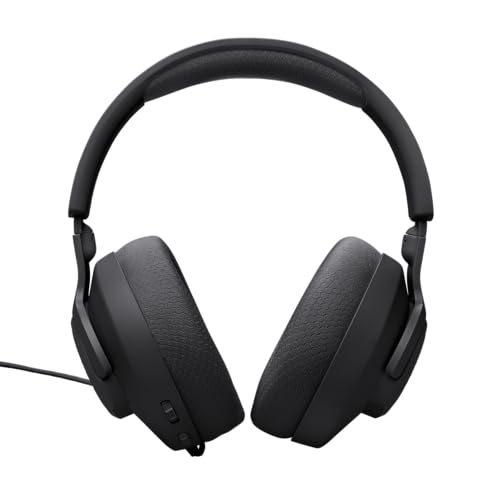 JBL Quantum 100M2 Kabelgebundenes Over-Ear Gaming Headset mit JBL QuantumSOUND Signature, 3,5-mm-Klinke, Multi-Plattform-Kompatibilität und abnehmbarem Mikrofon mit Stummschaltungsoption, Schwarz Bild 6