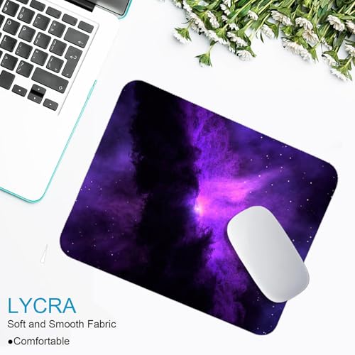 Gaming Mauspad, Mousepad 260 x 210 mm, Mausmatte mit Motiv, Rutschfeste Gummiunterseite, Mini-Mauspad Präzision und Geschwindigkeit für Büro & Gaming, Geschenk für Kinder &Gamer -sternenklarer Bild 5