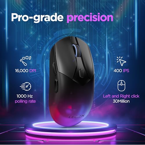 Lenovo Legion M410 | Wireless RGB Gaming Maus Bild 3