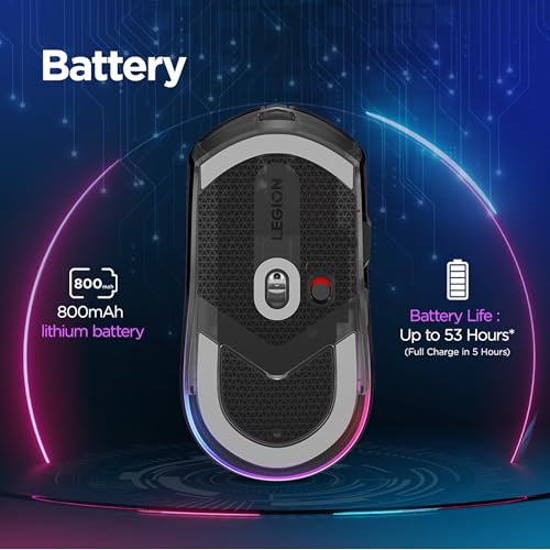 Lenovo Legion M410 | Wireless RGB Gaming Maus Bild 6