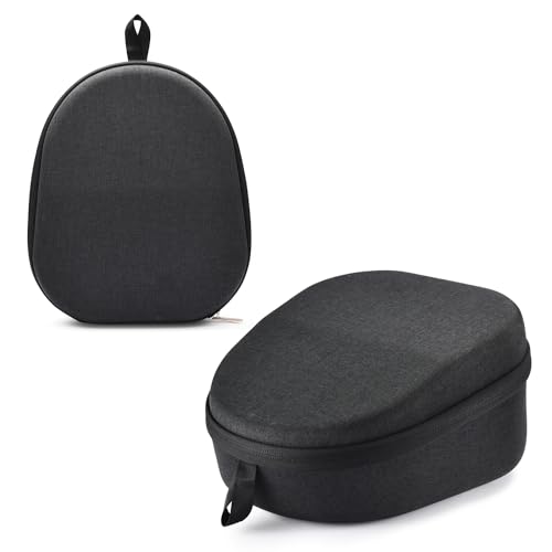 Buziba Harte Tragetasche für Sony Playstation Pulse Elite Wireless Headset, EVA-Schutzhülle, tragbare Reise-Aufbewahrungstasche für PS5 Pulse Elite Kopfhörer (schwarz) Bild 6
