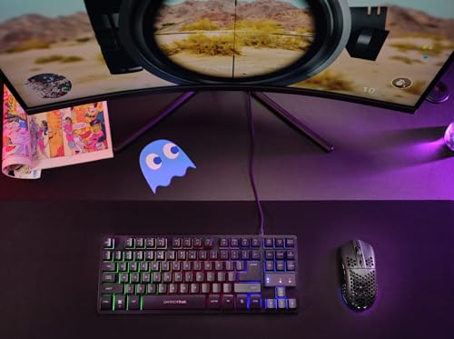 Trust Gaming GXT 929 Helox Kabellose Gaming Maus, Ultraleichte Maus 75g, 80h Dauerbetrieb, 2,4-GHz-Mikro-USB-Empfänger, Einstellbare DPI (800-4800), 6 Programmierbare Tasten, Gaming PC MMO - Schwarz Bild 7