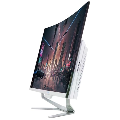 SIMPLETEK - All-in-One AiO 27" FHD Curvo Windows 11 Pro Core i7 bis 3,6 GHz 4GB RAM SSD 120GB Maus Wireless Tastatur Webcam PC Bild 3